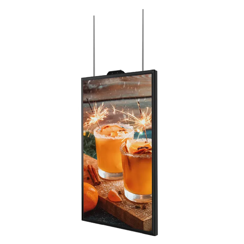 55 polegadas Vertical Digital menu publicidade Android display Touchscreen tv lcd exibe