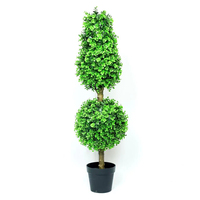 Plante d'extérieur populaire en plastique, type Bonsaï, buis, topiaire