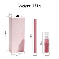 Set Lipgloss 8 Warna Tahan Lama, Label Pribadi, 2 in 1 Lip Stain, Custom Logo, Pigmentasi Tinggi, Paket Lip Makeup