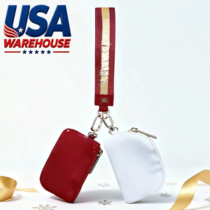 Monedero de Lujo Impermeable de Nylon con Cremallera, Transpirable y Firme, Tipo Pulsera, Mini Cartera para Viajes, desde Almacén en EE. UU. - Product Image 1