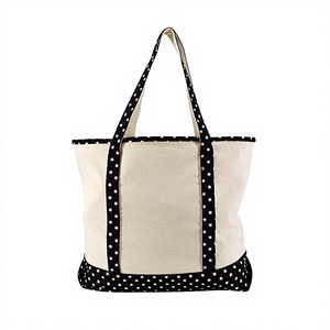 Bolsa de Compras Reutilizable Grande de Lona de Algodón Personalizada y Colorida con Correa para el Hombro y Cierre de Cremallera al por Mayor - Product Image 3