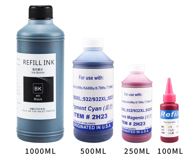 Wholesale Price for Original Japanese Ink for HP T2300 T1300 T1200 T790 T770 Printer Color High Quality Consumables