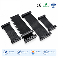 Câble adaptateur 40 broches à âme en cuivre avec isolation en caoutchouc pour appareils électroménagers, connexions HDD/CD/DVD-ROM et PCB