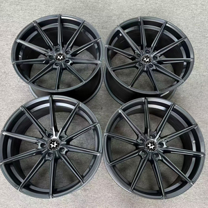 Jante forgée sur mesure Viaol Gloss Black Finish, 1 pièce, 5x120 5x112 5x114.3, 17 <span class=keywords><strong>18</strong></span> 19 20 21 22 23 24 <span class=keywords><strong>pouces</strong></span>, jante concave profonde - Product Image 1
