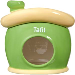 Nid en céramique pour <span class=keywords><strong>hamsters</strong></span> dorés Abri d'été frais avec maison à neige et glacière Caractéristiques Fournitures décoratives pour petits animaux - Product Image 5