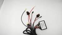 IDISON H4 Light Wiring 12V 130W 1pc Relay Wire Harness Controller BI LED Projector Lens Installation Aksesoris Lampu Mobil Baru