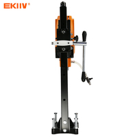 EKIIV 110V 220V 240V 15-180MM Machine de forage à carottage diamanté portative verticale double usage pour l'exploitation minière et la géotechnique