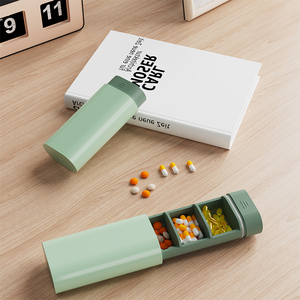 Portapillole Giornaliero in Plastica con Logo Personalizzato, Contenitore per <span class=keywords><strong>Medicinali</strong></span> - Product Image 6