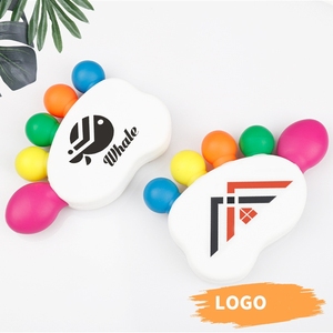 Marcadores Fluorescentes Heada Multicolor con Punta de Pincel Oblicua Personalizada, Resistentes al Agua, 5 Colores, Plástico - Product Image 2