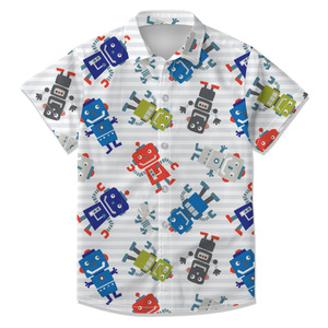 Men's Hawaiian Shirt Short Sleeve Tropical Print Summer Vacation Casual Turn-<b>down</b> Collar Breathable Poplin Fabric - Product Image 3