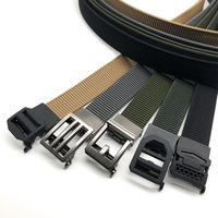 Weaver 1.5 en hommes tactique extérieur Edc noir Nylon harnais utilitaire ceintures avec systèmes à cliquet ceinture pour appendice Carry