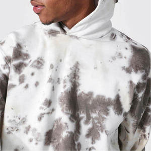 Sweat-shirt à capuche en molleton thermique en coton pour l'hiver avec logo imprimé au dos, respirant, unisexe, échantillon disponible - Product Image 5