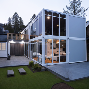 통기성 안전 방수 대형 헤비듀티 다용도 야외 컨테이너 하우스 지붕 포함 야외용 인클로저 - Product Image 4