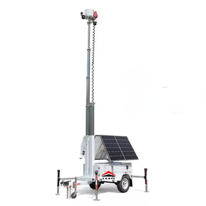 Caméras solaires pliables de surveillance des carrières, remorques de sécurité - Product Image 3