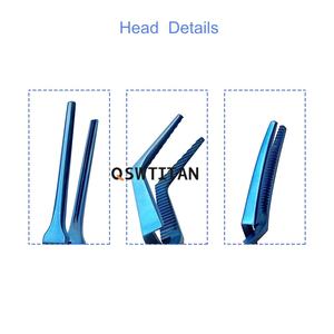 Klip hemostatik paduan Titanium, klip vaskuler mikro, klem hemostatik, klip pemblokiran sementara - Product Image 5