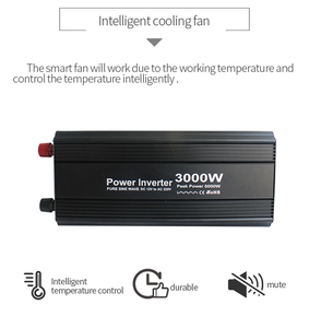 Convertisseur de puissance DC 12V/24V AC 110V-240V 3000W 6000W Onde Sinusoïdale Pure pour Utilisation <span class=keywords><strong>Automobile</strong></span> et Moto - Product Image 2