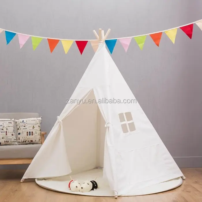 Teepee Tent for Kids, Play Tent for Girls & Boys Gifts Playhouse for Kids Indoor Outdoor Games tipi tent kids
