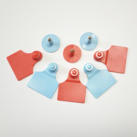 Étiquette d'oreille pour animaux, étiquette d'oreille Lora, étiquette d'oreille pour bovins, étiquette d'oreille métallique pour chèvres et moutons, lecteur d'étiquettes d'oreille