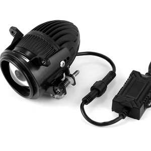 Nouveau phare antibrouillard LED de voiture universel et phare 2 pouces 40W <span class=keywords><strong>lentille</strong></span> de projecteur 6000K blanc/3000K <span class=keywords><strong>jaune</strong></span> double lumière pour les voitures - Product Image 4