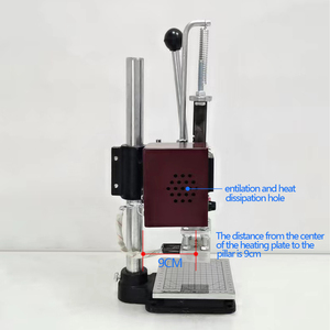 Nhỏ kỹ thuật số lá dập nóng máy vàng bạc lá của nhãn hiệu da logo dập nổi Máy t khe cắm máy dập nóng - Product Image 5