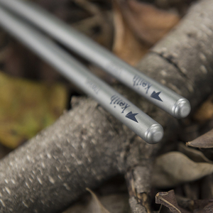 Palillos Redondos de Titanio de Primera Calidad, Diseño Moderno y Minimalista, Resistentes a la Corrosión, Reutilizables, para Acampar y Uso Diario - Product Image 5