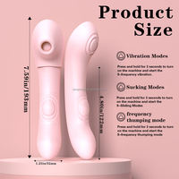 Vibrateur clitoridien à succion, stimulateur de point G avec fonction de léchage de langue, en silicone IPX7, rechargeable par USB, jouet sexuel pour adultes OEM