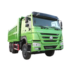 Nouveau modèle de V7-X de seconde main 20 30 40 tonnes 371HP 375 HP 6x4 camion à benne basculante à 10 roues Sinotruk Howo Euro 2 Mining 6*4 prix du camion à benne basculante