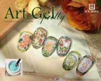 ICE NOVA Art Gel Polish Hema/Tpo/Hpma Free Private Label Couleur Peinture Soak Off Caved 3D Nail Painting Gel Flowers Effect