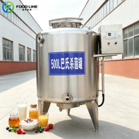 Multifunctionele Pasteurisatiemachines voor verse melk, geitenmelk, kamelenmelk, yoghurt en ijs; universele pasteurisator