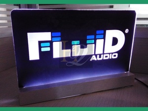 T hình dạng nhôm bảng cơ sở người giữ đơn acrylic dấu hiệu tùy chỉnh A4 led người giữ đơn - Product Image 3