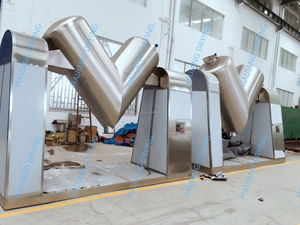 Chuyên Nghiệp Hiệu quả cao V hình dạng phòng thí nghiệm Bột Khô Trộn CE GMP tiêu chuẩn hóa chất thiết bị trộn - Product Image 2