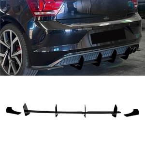 Para Volkswagen Polo MK6 GTI 2018-2021, Protector de Parachoques Trasero, Difusor, Kit de Carrocería, Cubierta Protectora, Accesorios - Product Image 2