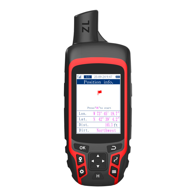 A6 Handheld GPS Navigator with Coordinate Recording and Track Logging for Outdoor Navigation
