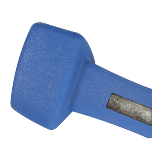 Haltères triangulaires personnalisables avec logo, poids colorés, haltères en plastique - Product Image 5