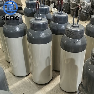 미니 Eniso9809-1 200bar 2.7l Co2 가스 실린더 채우기 2kg 식품 등급 Co2 - Product Image 3