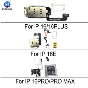 Cable flexible con lector de tarjetas <span class=keywords><strong>SIM</strong></span> dual Mep ETOPLINK Bar Design para ranura de bandeja 16/16 Plus/16E/16 Pro Max con soporte de conector <span class=keywords><strong>Nano</strong></span> - Product Image 1