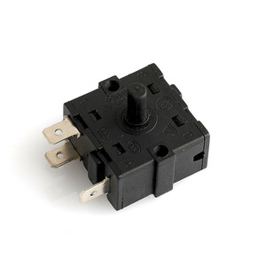 Interruptor Rotatorio de 3 Pines/5 Pines T125 16A 125V 250V 2 3 4 5 6 Posiciones, Interruptor Giratorio para Ventilador y Cafetera - Product Image 2