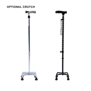 Canes et bâtons de marche en acier inoxydable pour hommes, béquilles médicales réglables pour adultes, soins aux personnes âgées, mobilier hospitalier - Product Image 1