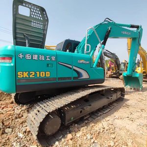 รถขุดตีนตะขาบ Kobelco Sk210 ขนาด 21 ตัน มือสอง ของแท้ รถขุดไฮดรอลิก รถขุดมือสอง - Product Image 1