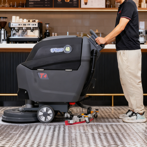 T4B Walk Behind <b>Floor</b> Scrubber and Dryer <b>Machine</b> Mops <b>Cleaning</b> <b>Floor</b> <b>Machine</b> Self Propelled Battery <b>Cleaning</b> <b>Machine</b> Industrial - Product Image 3