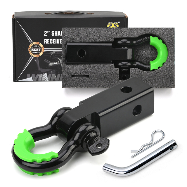 Auto Parts Tow 4X4 Trailer Tow D Ring Steel Shackle Hitch Receiver Auto Parts Tow Hitch Receiver