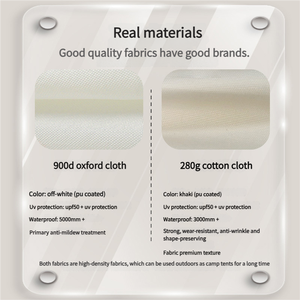 Precio de fábrica <span class=keywords><strong>Tipi</strong></span> Tent Event, Large Tente Glamping con protección solar Anti-mosquito impermeable <span class=keywords><strong>para</strong></span> Festival Event Camping - Product Image 3