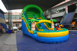 Tobogán Acuático Comercial Barato de China, Tobogán Acuático Gigante Alto y Enorme para Adultos, Tobogán Acuático <span class=keywords><strong>Curvo</strong></span> para Niños, Tobogán Inflable Doble para Exteriores con <span class=keywords><strong>Piscina</strong></span> - Product Image 5