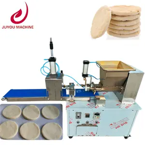 High performance custom mold stuffed mooncake pie naan nang bread divider rounder making pressing machine