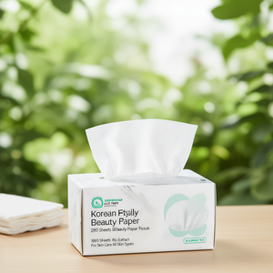 Papel Higiénico de Belleza Diaria Estilo Coreano, 280 Hojas, 2 Capas, Rollo Estándar, Extracto de Arroz para el Cuidado de la Piel, para Todo Tipo de Piel - Product Image 3