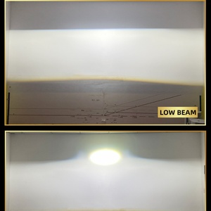 Projecteur Bi LED SANVI A9 haute puissance, mini 1,6 pouce, faisceau Hi/Lo, 6000k+4300k, projecteur LED blanc avec double lentille - Product Image 5