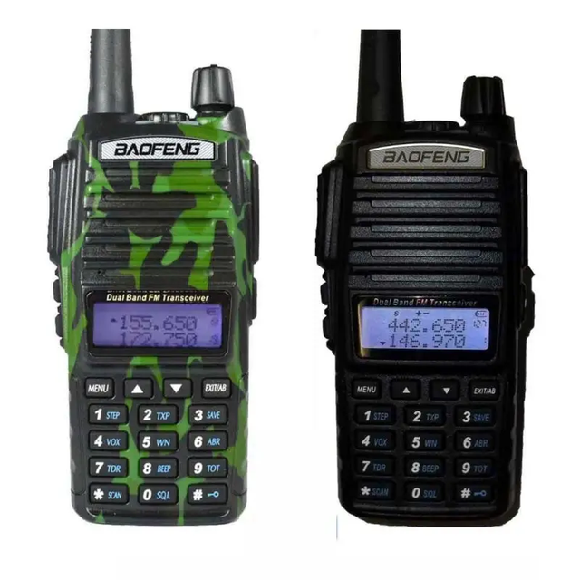 Handheld Boafeng Bf UV 82 UV82 UHF VHF Dual PTT 5w 8w Ham Radio 128CH Intercom Baofeng Factory Price UV-82 Walkie Talkie