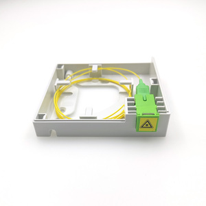 Boîte de sortie de fibre murale compacte étanche IP65 1 couvercle anti-poussière avec SC/APC pour réseaux POE <span class=keywords><strong>4G</strong></span> WIFI FTTH - Product Image 3