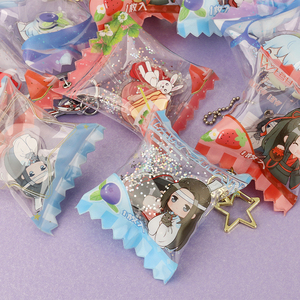 Tùy Chỉnh Logo Acrylic Kẹo Charm Lắc Acrylic Keychain Với <span class=keywords><strong>Shaker</strong></span> Khác Nhau - Product Image 6