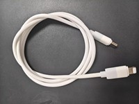 Cable de Datos Trenzado de Nailon Blanco de 1M con Carga Rápida PD de 20W Tipo-C para Dispositivos iOS, Auriculares y Computadoras (Venta al Por Mayor)